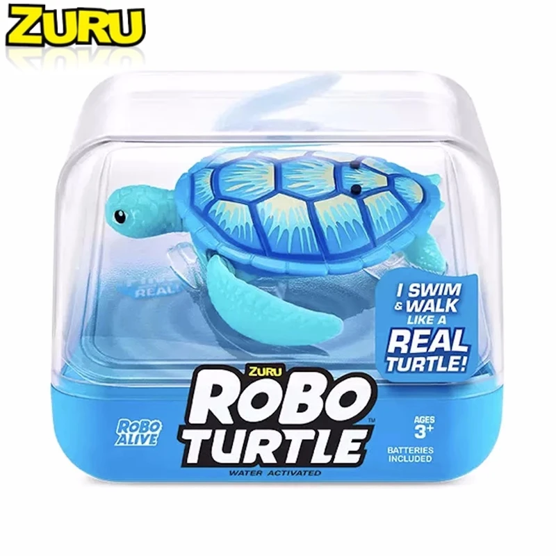 ZURU Clown Fish Children Shower and Water Playing Little Turtle Toy Electric Simulation Animal Holiday Gifts for Children