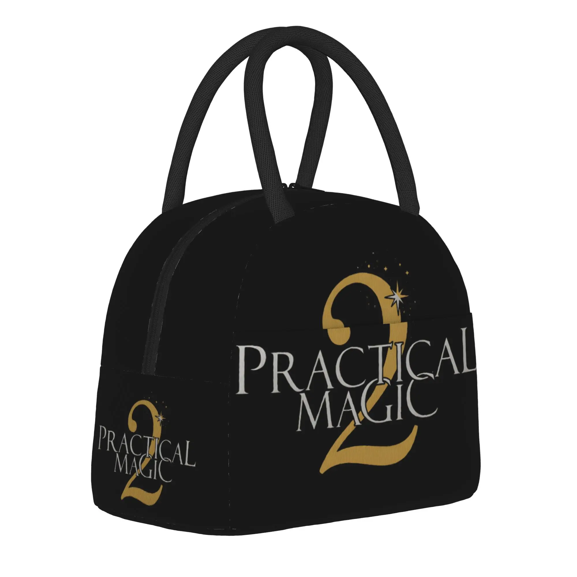 Practical Magic 2 Thermal Insulated Lunch Bags for Travel  Portable Food Bag Container Men Women Cooler Thermal Lunch Boxes