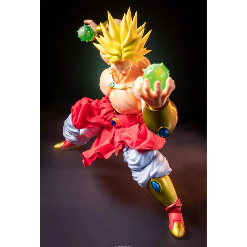 Bandai Dragon Ball Z SHF Broli Skirt Anime Action Figure Model Toy Cloth Skirt Accessories Built-In Wire