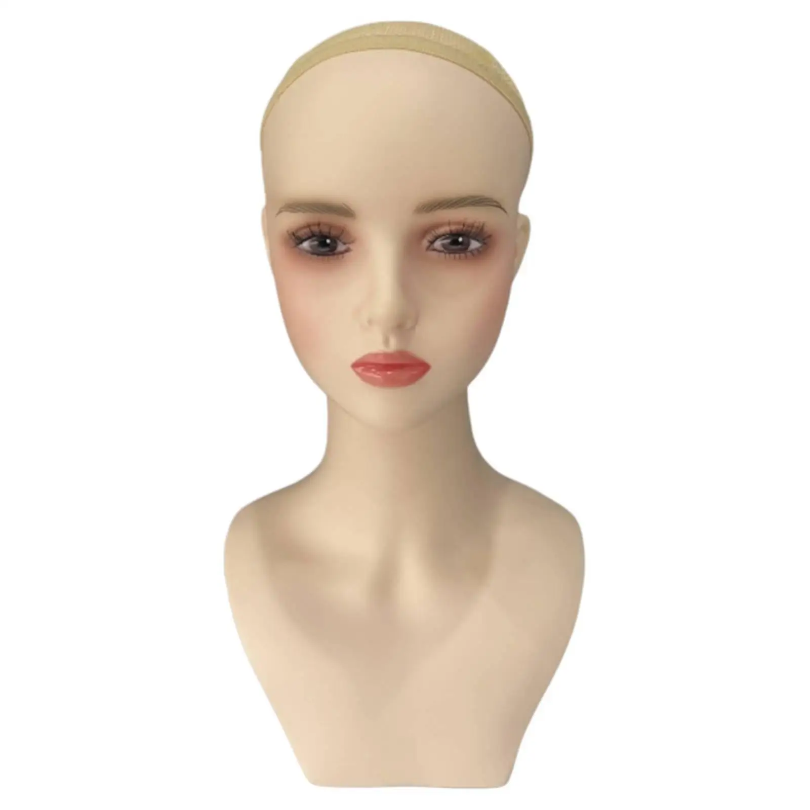 Mannequin Head with Shoulders and Chest Professional for Salons