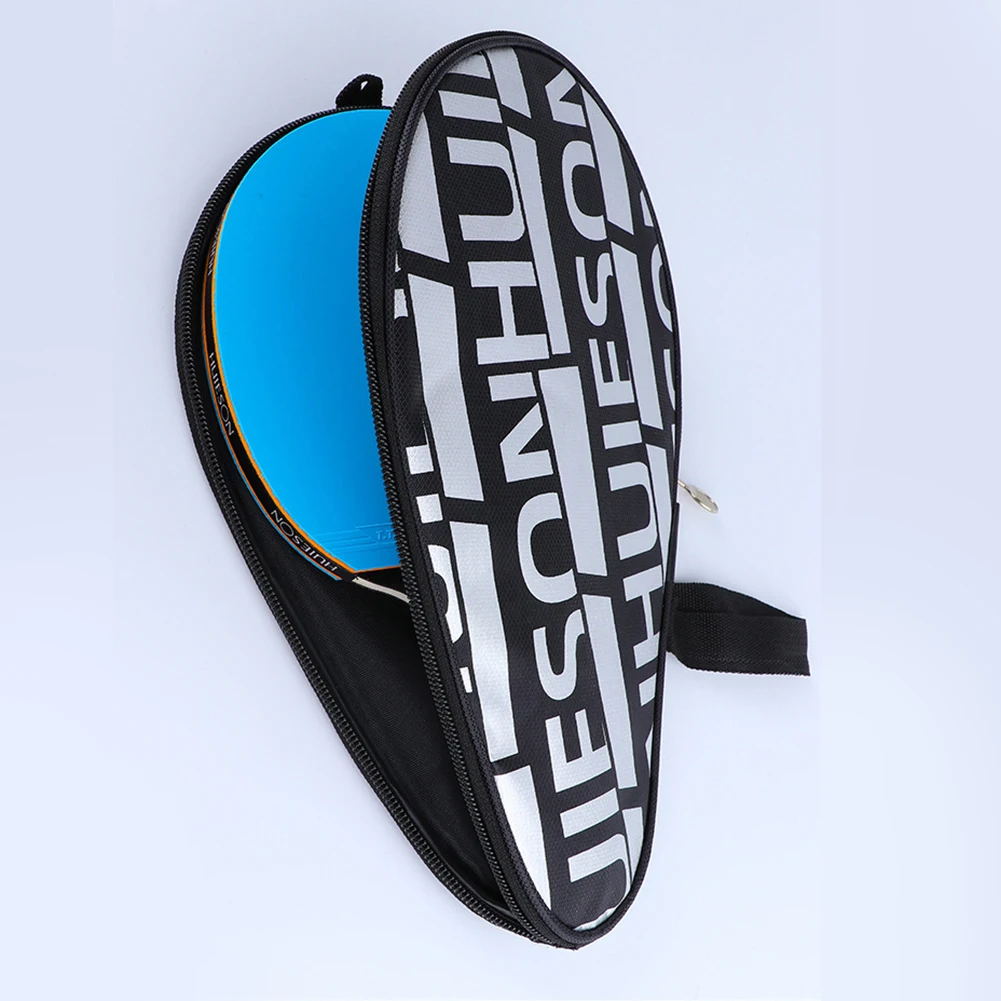 1pcs Racquet Sport Bags Table Tennis Bat Cover Paddle Bag Racket Cases Zip Pocket Package Case Pouch