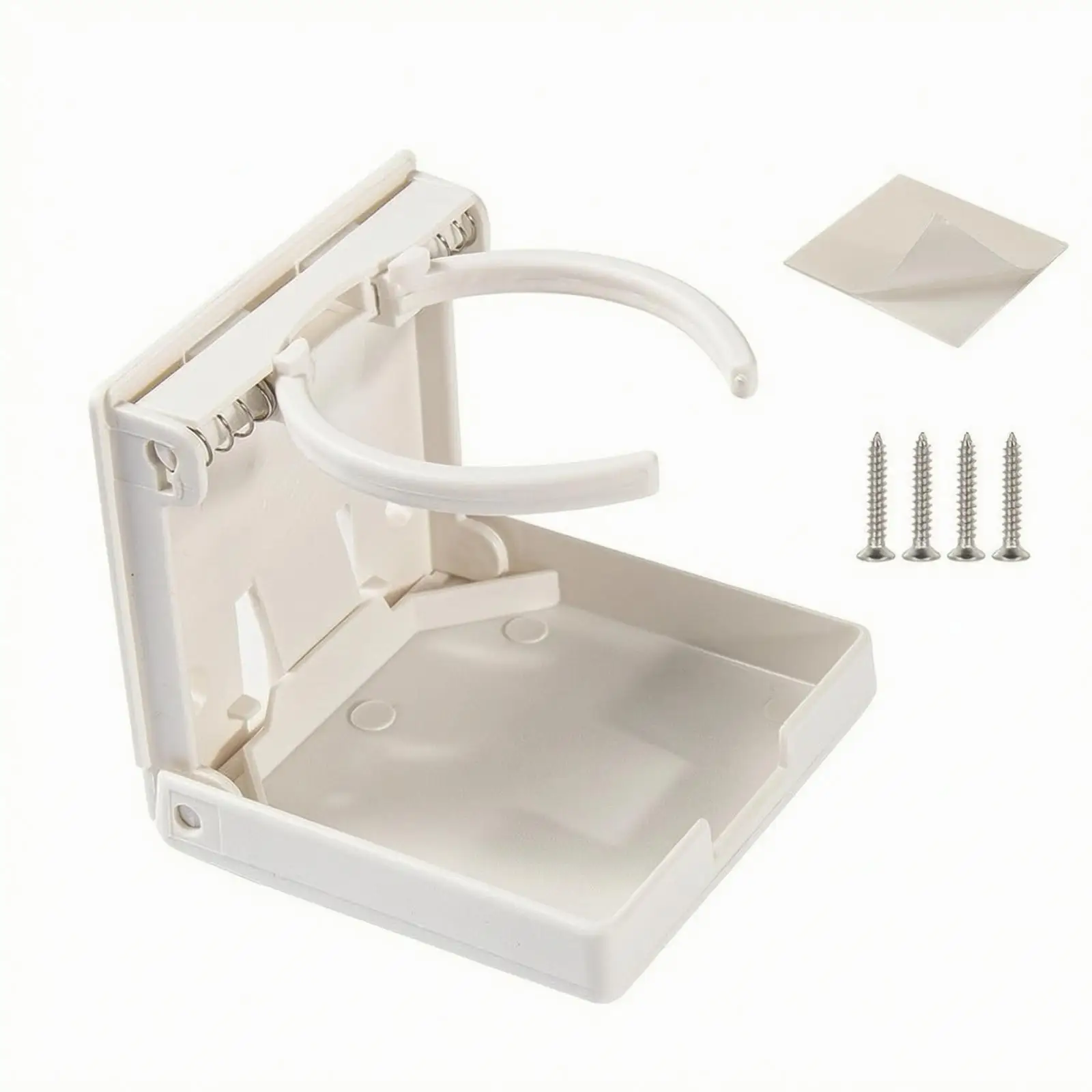 Foldable Cup Holder Space-Saving Folding Cup Holder Compact Collapsible for Boat Owners, Boats, RVs