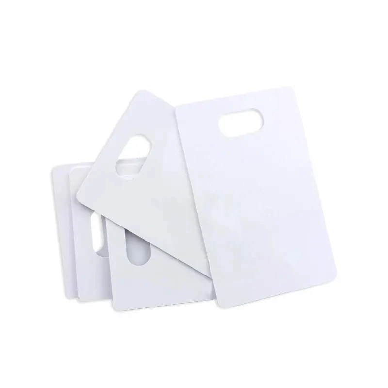 50pcs RFID IC Card With Hole 13.56mhz S50 Use For Access Control / Time Attendance/ Car Parking Etc