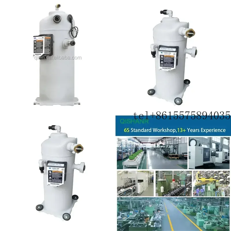 

Hot Thermo King ZMD18KVE-TFD-977 Copeland 6HP R134a Refrigeration Compressor for Marine Reefer Container and Air