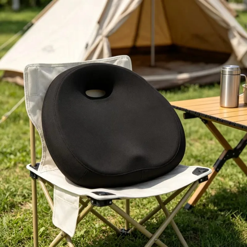 Buttock Cushion, Office Gaming Long-Sitting Cushion, Car Breathable Slow-Rebound Buttock Pad Memory Foam Cushion