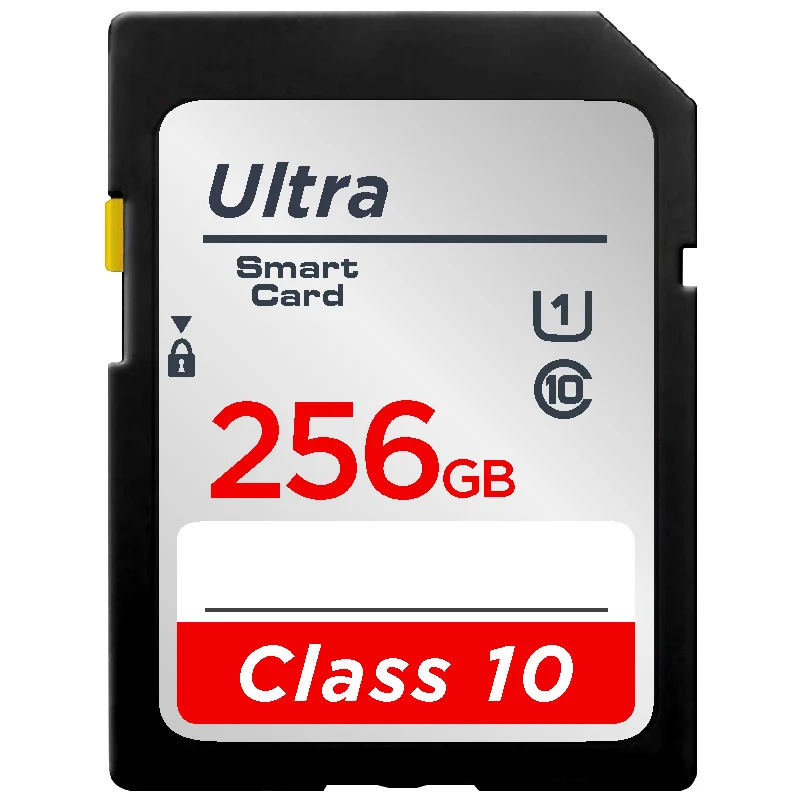 Sd-kaart 64GB 128GB 256GB V10 16GB 32GB Normaal Full Size Flash SD-geheugenkaart Hoge Snelheid voor Camera