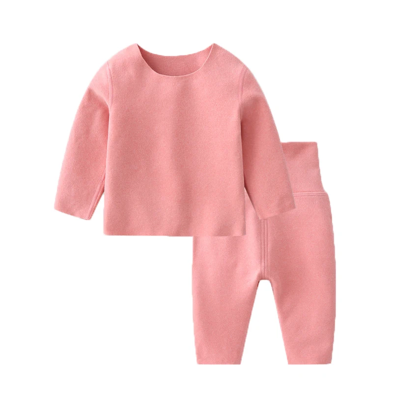 Momlover Winter Baby Suit ragazzi ragazze cappotto lungo e pantaloni due pezzi accogliente e caldo tuta per neonati vestiti appena nati