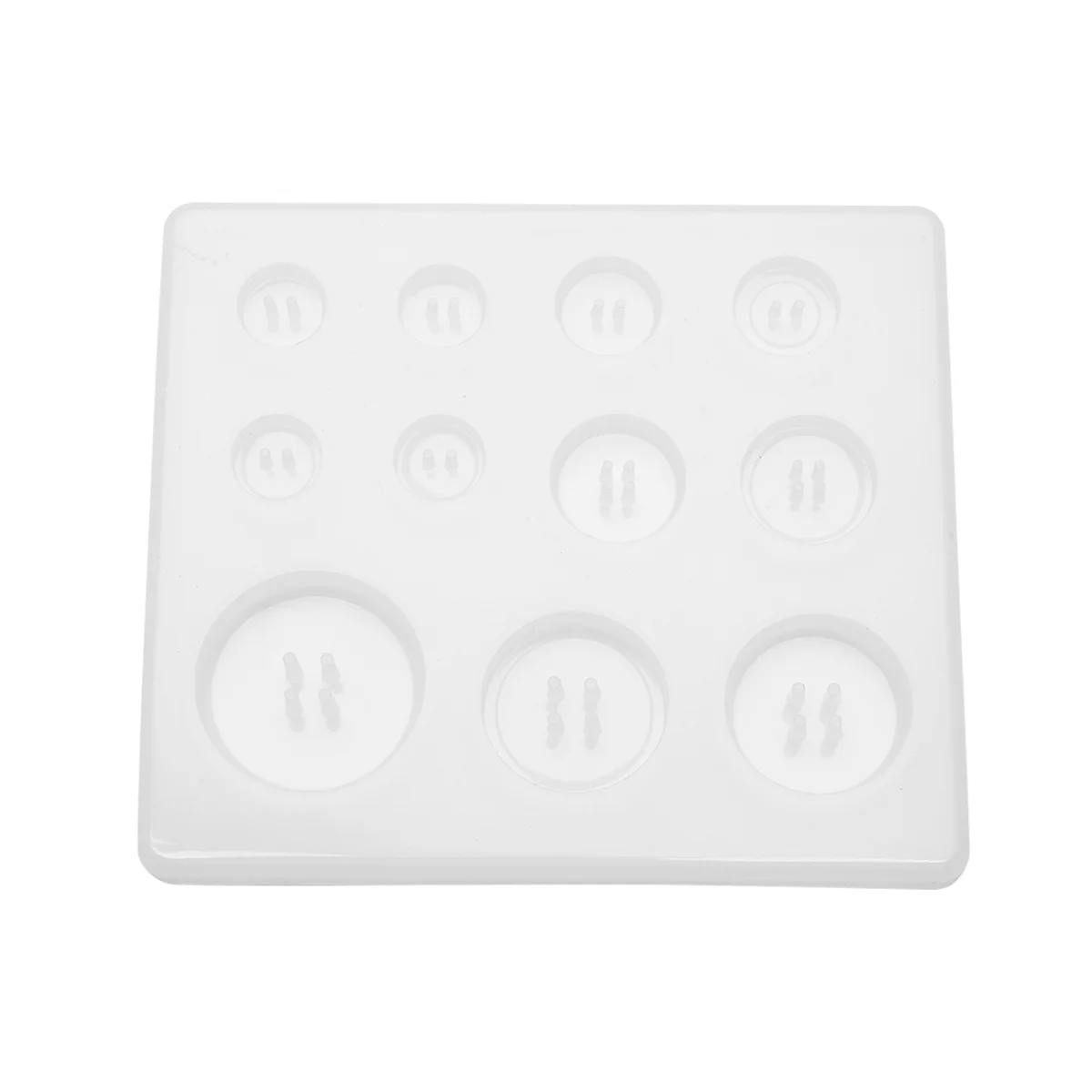 Качество! Силиконовая форма «сделай сам», пуговица из смолы, форма ручной работы из смолы с отверстием, кулон, глина, эпоксидная подвеска для брелков, принадлежности