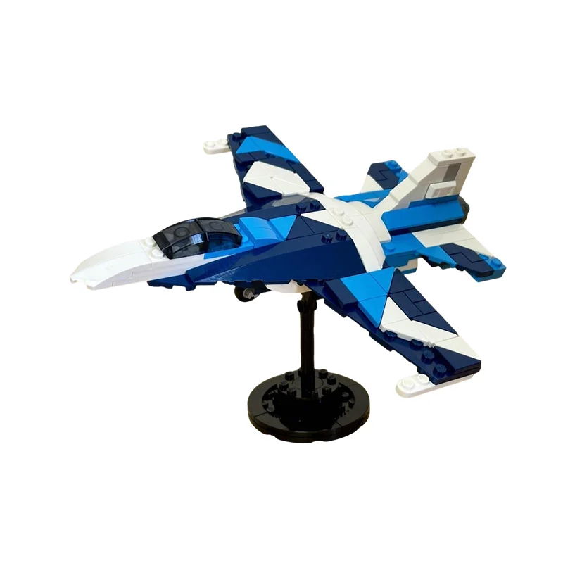 

225pcs MOC General Dynamics F 16 Fighting Falcon Aggressor Alternate Build 2 X Race Plane Creator 3 1 Model Building Blocks