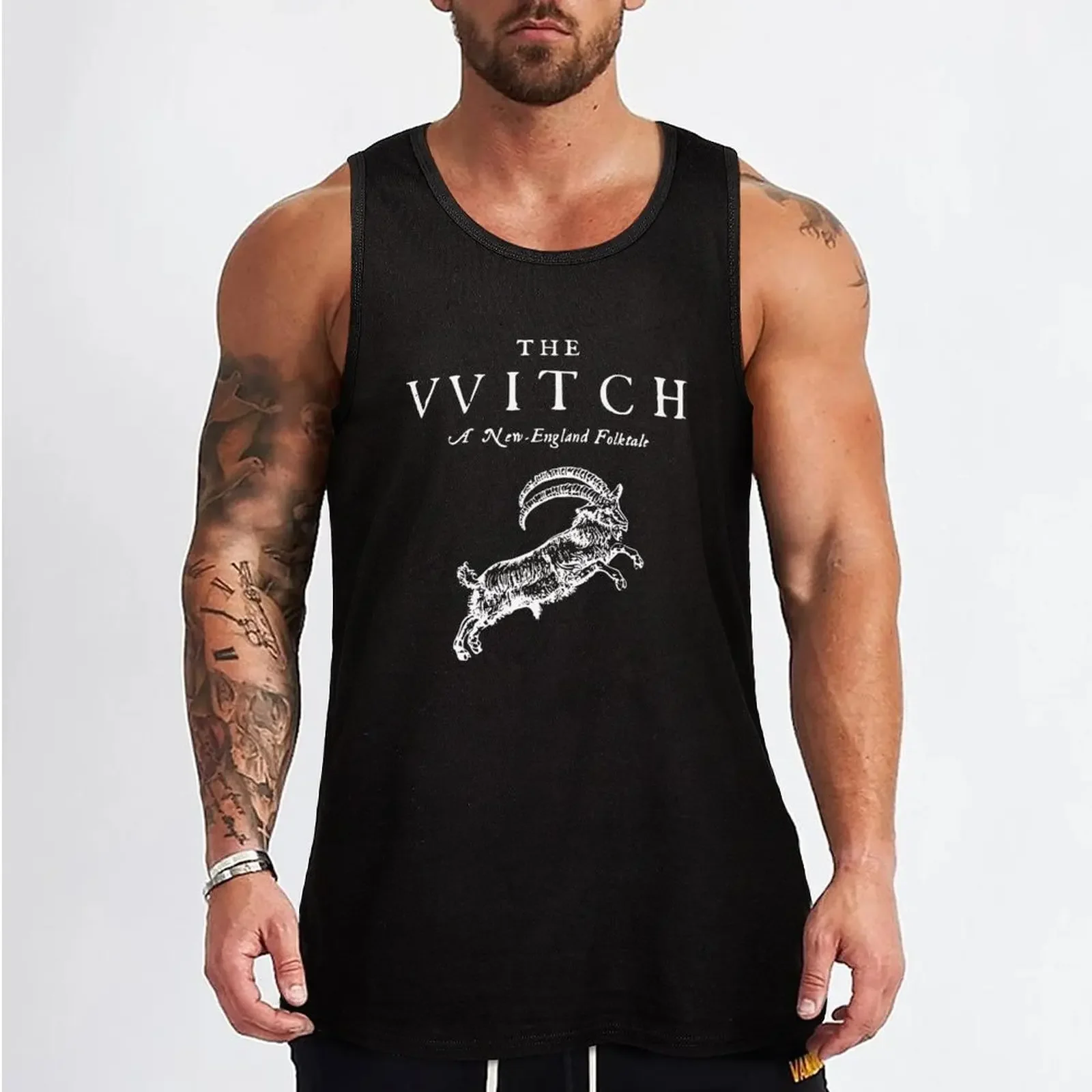 New The VVitch Tank Top man sexy?costume gym men anime