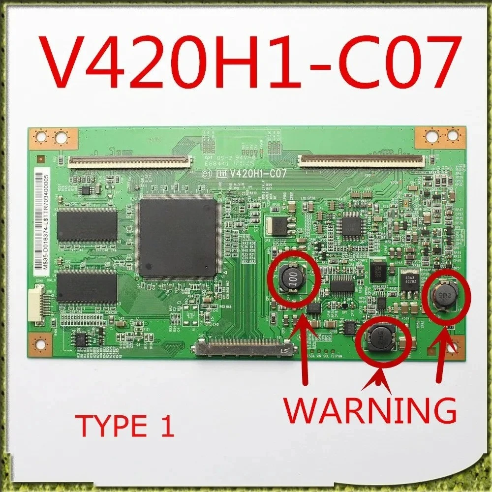 

V420H1-C07 Logic Board ORIGINAL CMO T-CON Board V420H1C 07 V420H1C07 Professional Test Board Tcon Card for TV