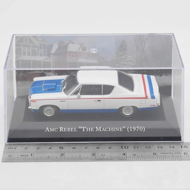 

IXO Diecast 1/43 Scale AMC REBEL 1970 American Muscle Car Alloy Vehicle Model Finished Simulation Collection Gift Static Display