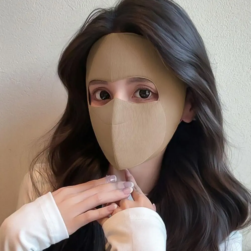 Windproof Winter Warm Mask Thermal Dust-proof Sunscreen Face Mask Sun Protection Compartment Type Cycling Face Shield