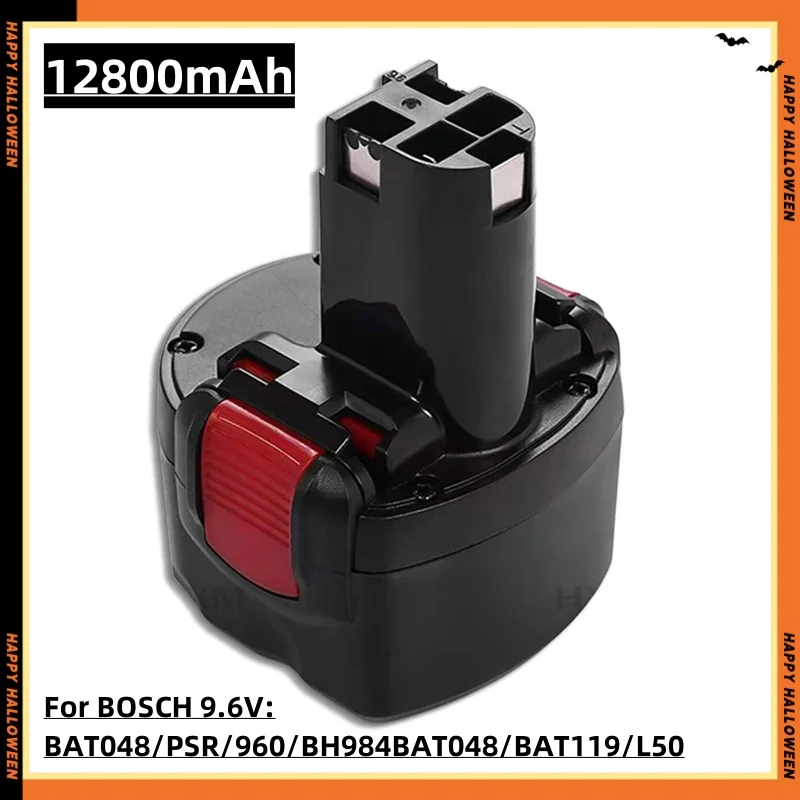 9.6V Bosch3000mah- 12800mAh Nickel-CD Rechargeable Battery Power Tools Battery for Bosch PSR 960 BH984 BAT048 BAT119