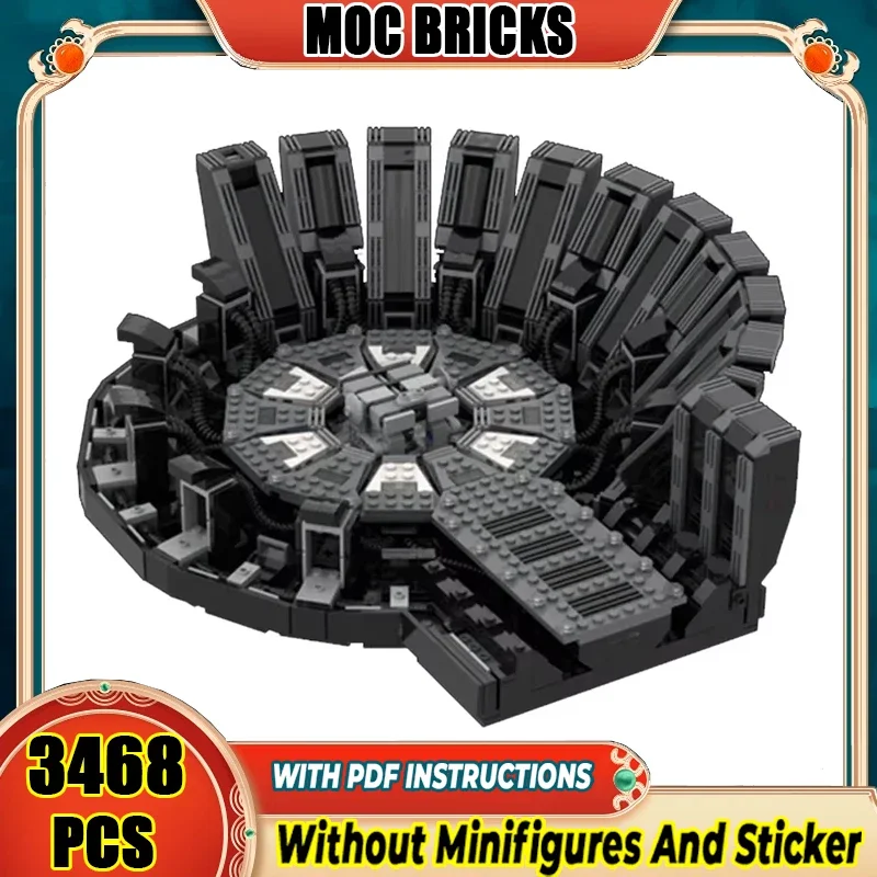 

Star Movie Moc Building Blocks Health Recovery Centre Model Technology Bricks DIY Assembly Construction Toy Holiday Gift