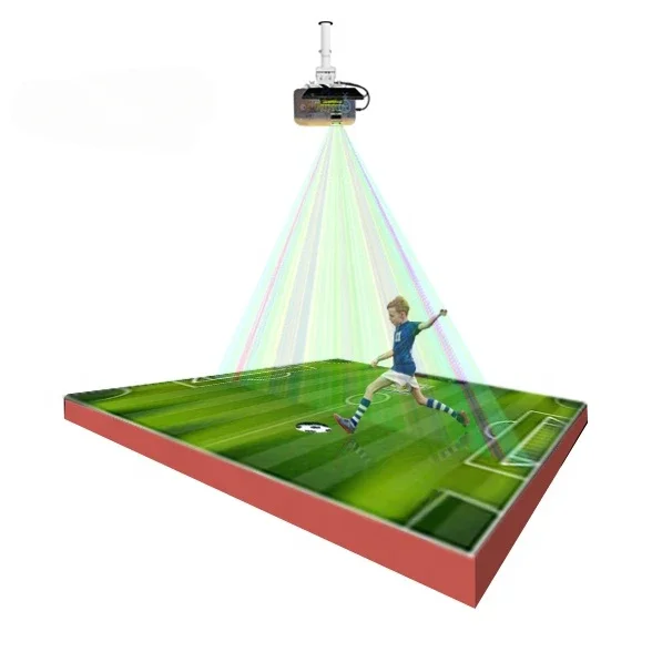 Newest Floor Interactive AR Game Projection 3D Indoor Playground Amusement