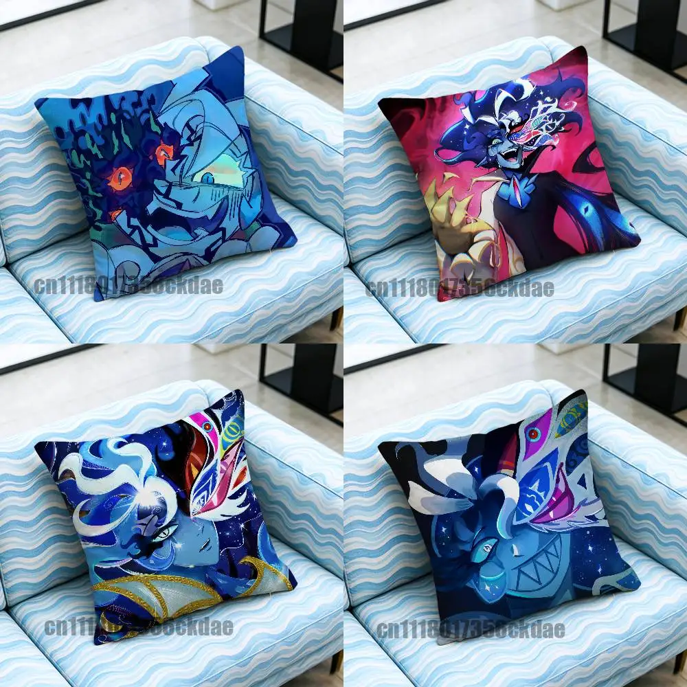 For Shadow Milk Cookie Run Kingdom CRK Throw Pillow Cover Case Custom Decorative Pillowcase Accent Cushion Covers Gift