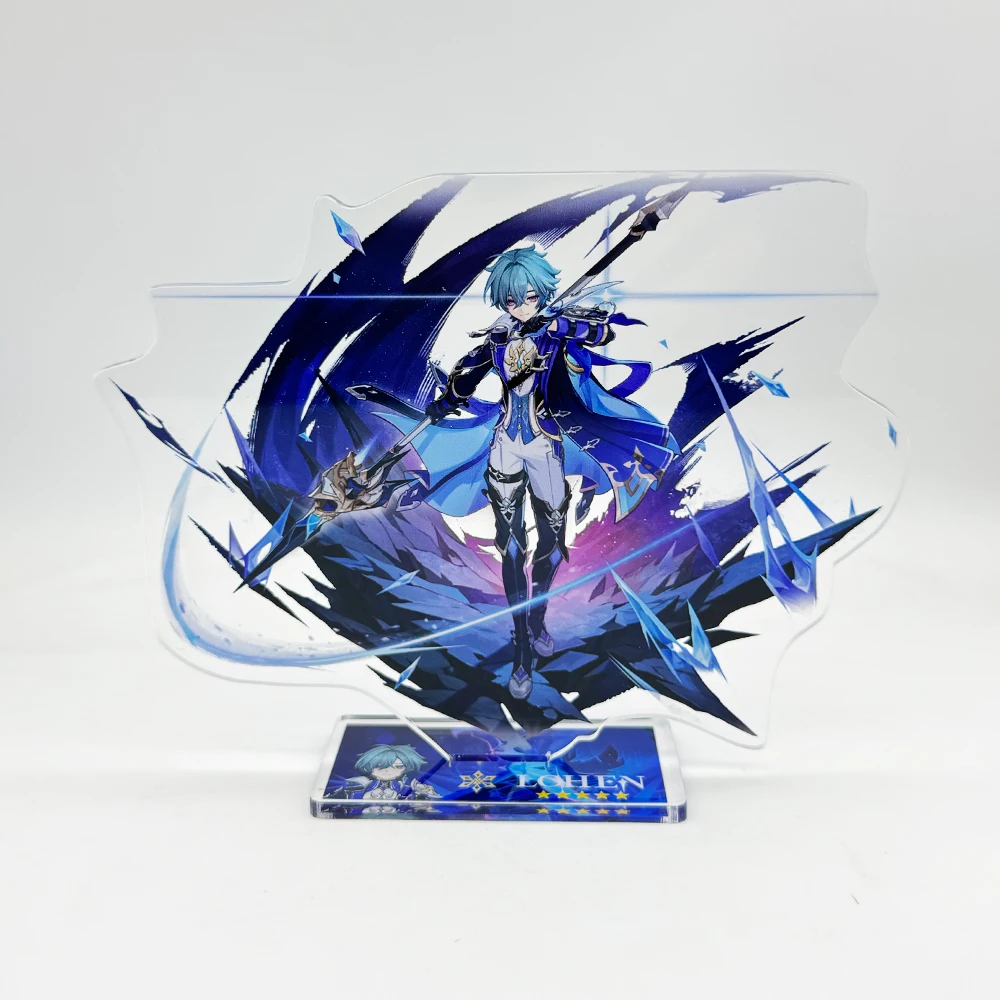 

Акриловые аниме-фигурки Flins Durin Mavuika Citlali Lohen Columbina Xiao Arlecchino Furina: коллекционные настольные украшения и брелоки в подарок