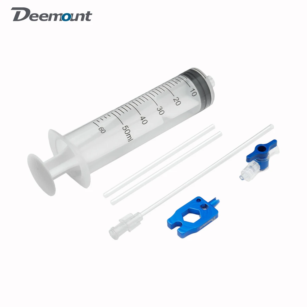 Deemount Bicycle Tubeless Tyre Sealant Injector Injection Tool Mtb Bike Tire Repair Syringe Valve Core Removal Cycling Tire Kit