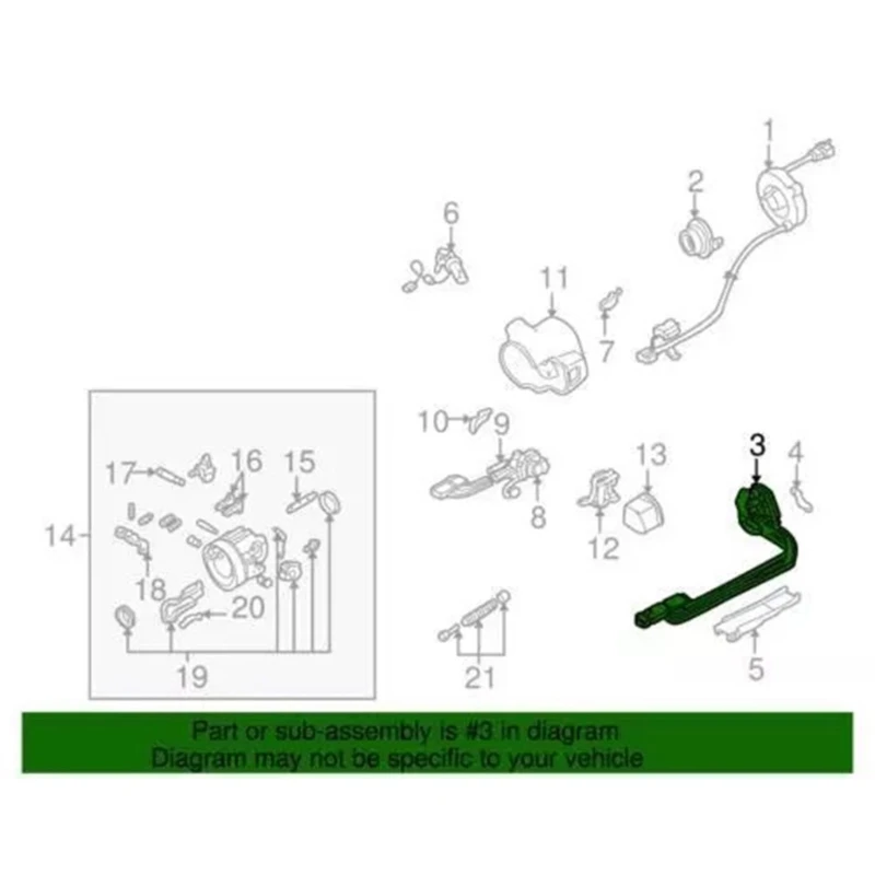 1995975 1995976 8397988 Turn Steering Column Harness for K1500 K2500 Vehicles Offering Wide Compatibility