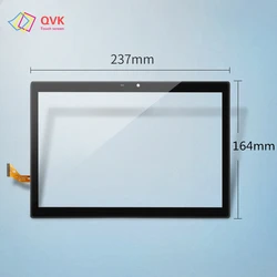 10.1Inch Black White For Teclast M30 MT6797 X27 MJK-1290-V1 Tablet Capacitive Touch Screen Digitizer Sensor External Glass Panel