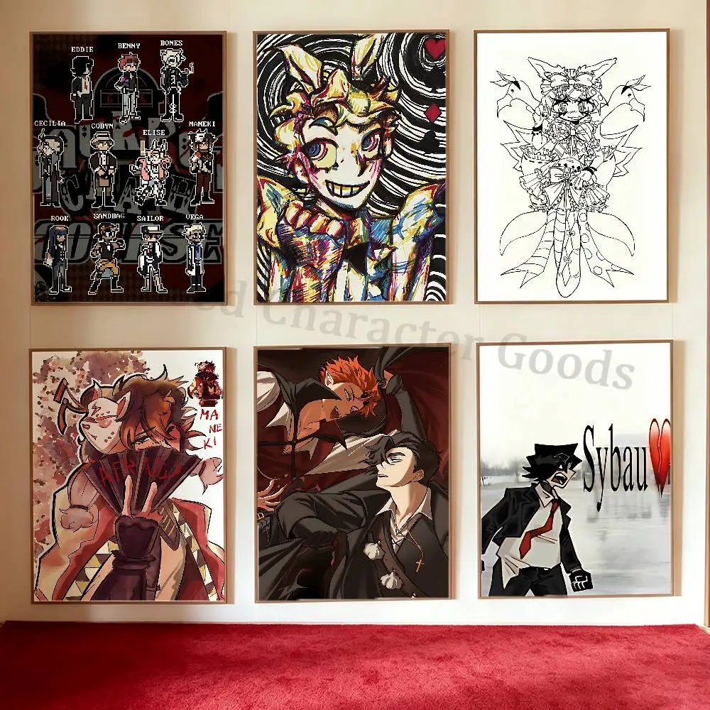 J-Jackpot Crash Course Anime Wall Art Canvas Painting Poster For Living Room Home Decor Decoration Picture