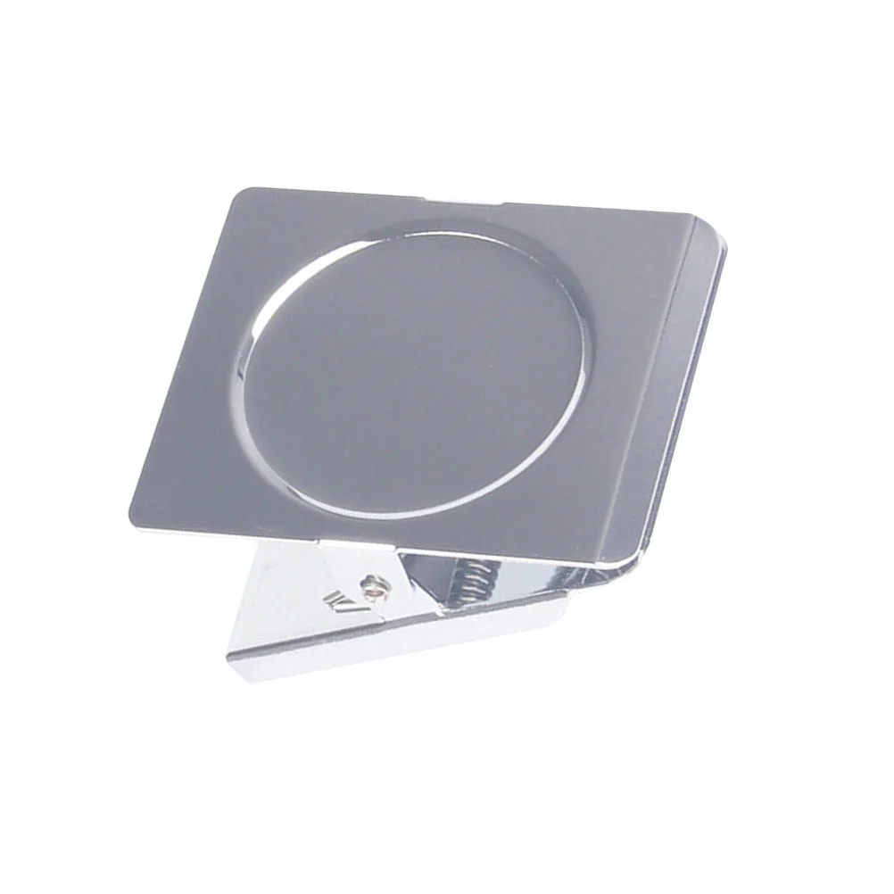 10 قطع من المشابك المغناطيسية القوية المصنوعة من الفولاذ المقاوم للصدأ منظم مشبك معدني مربع للأوراق والصور ومخططات التدفق للاستخدام المنزلي والمكتب والمدرسة