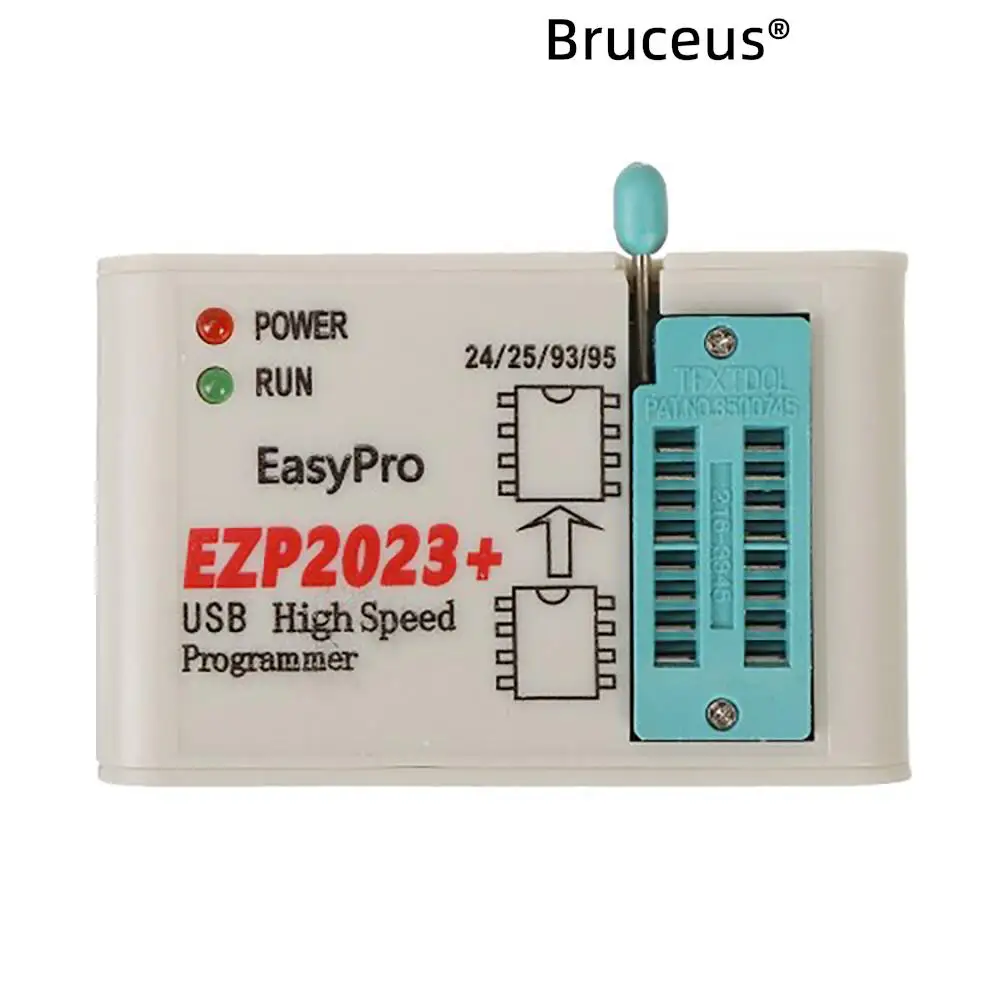 EZP2023+ High-Speed USB SPI Programmer+12 DIY-Kit Adapters Support 24 25 26 93 95 EEPROM 25 Flash Bios Chip Replace 2019