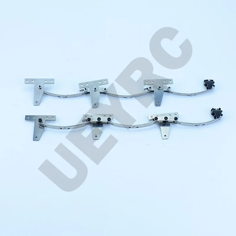 Stainless Steel 2/3/4 Axis Balance Suspension Kit Steel Plate Trailer for 1/14 Tamiya RC Truck SCANIA 770S VOLVO BENZ MAN Car