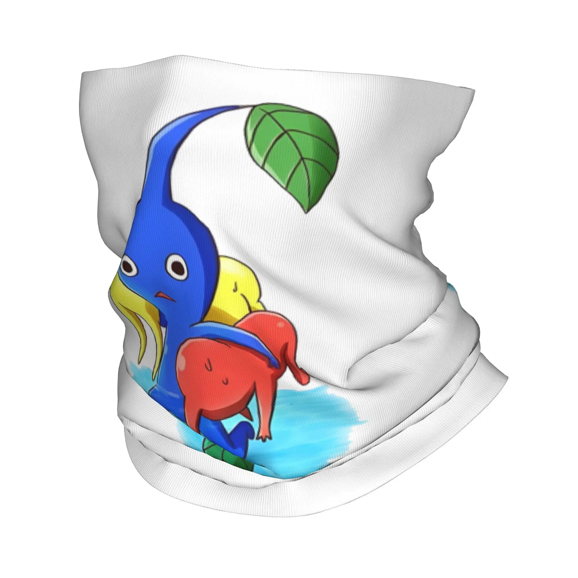 

Pikmin aptain olimer Bandana Neck Cover Printed Mask Scarf Multi-use Headband Outdoor Sports For Men Women Adult Windproof