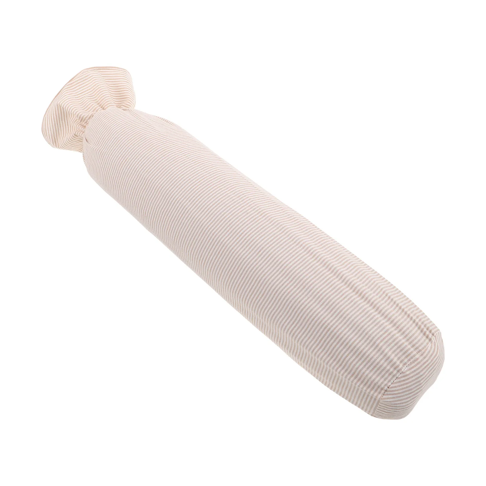 Cylindrical Pillow Cover Cotton Neck Roll Pillowcase for Cervical Support Sleep Bolster Sofa Decorative Cushion Travel