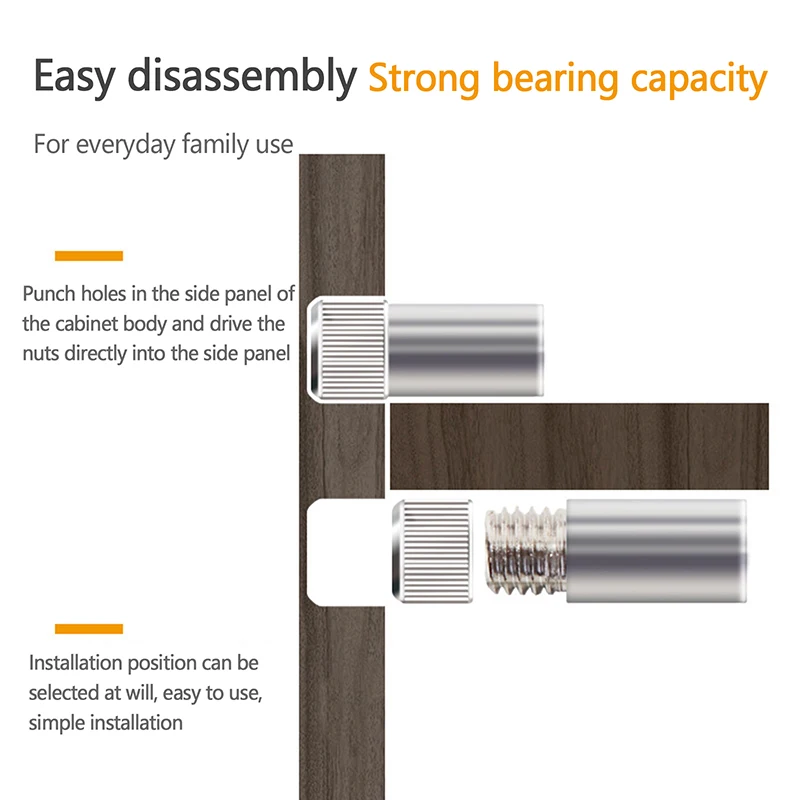 10pcs Active Layer Board Support Particle Partition Nail Wardrobe Cabinet Shoe Cabinet Wood Board Fixed Bracket Nail