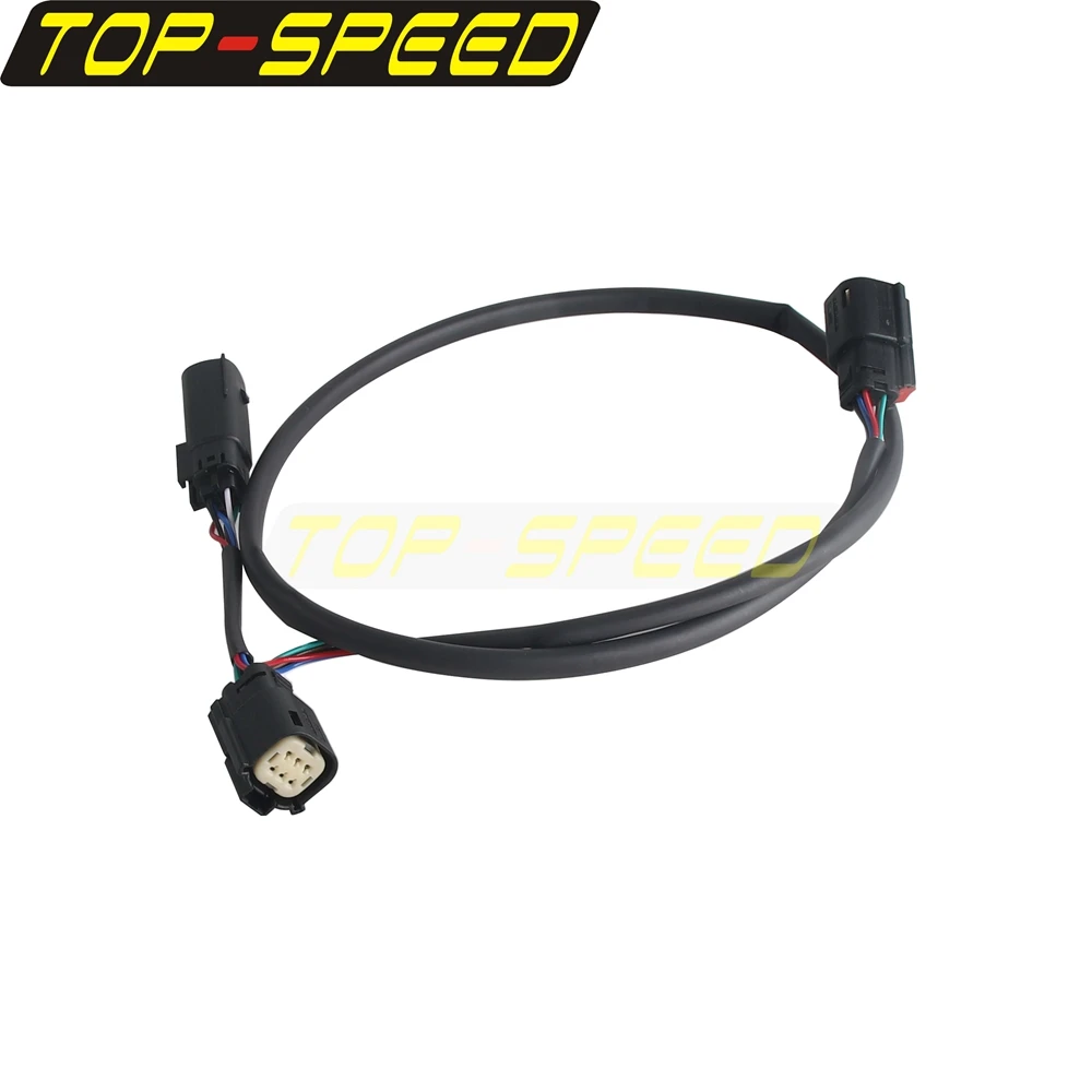 6 Pin Quick Connector Disconnect Plug Extension Cable Wire Harness Patrs For Harley Touring Ultra Limited Road Glide 2014-2023