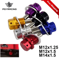 M12x1.5 M12x1.25 M14*1.5 Magnetic Oil Drain Plug Magnetic Oil Sump Nut PQY-ODP12125/1215/1415