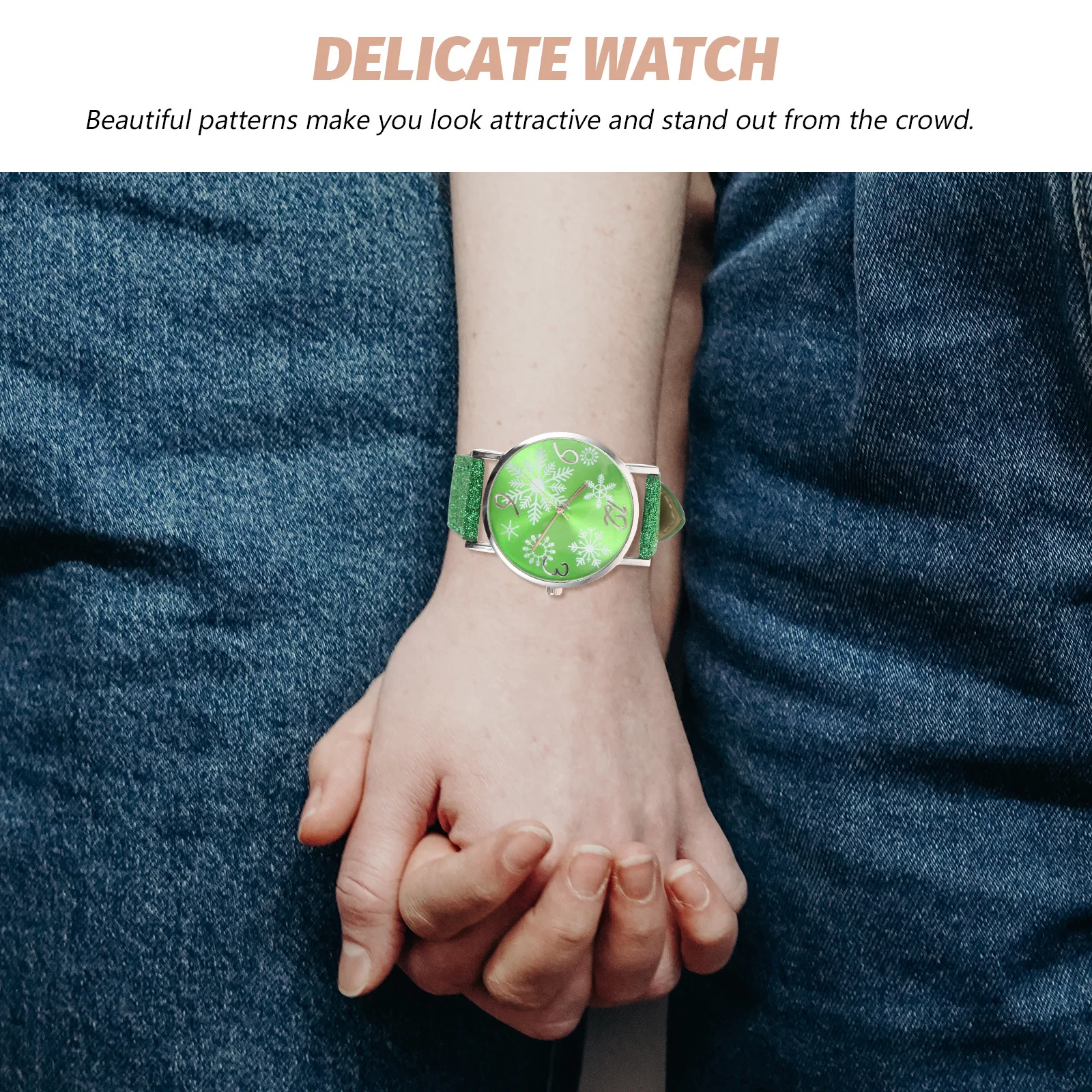 عيد الميلاد نمط كوارتز ساعة العصرية عيد الميلاد ساعة اليد عارضة المرأة ساعة اليد الإبداعية هدية ووتش عطلة المعصم ديكور #5
