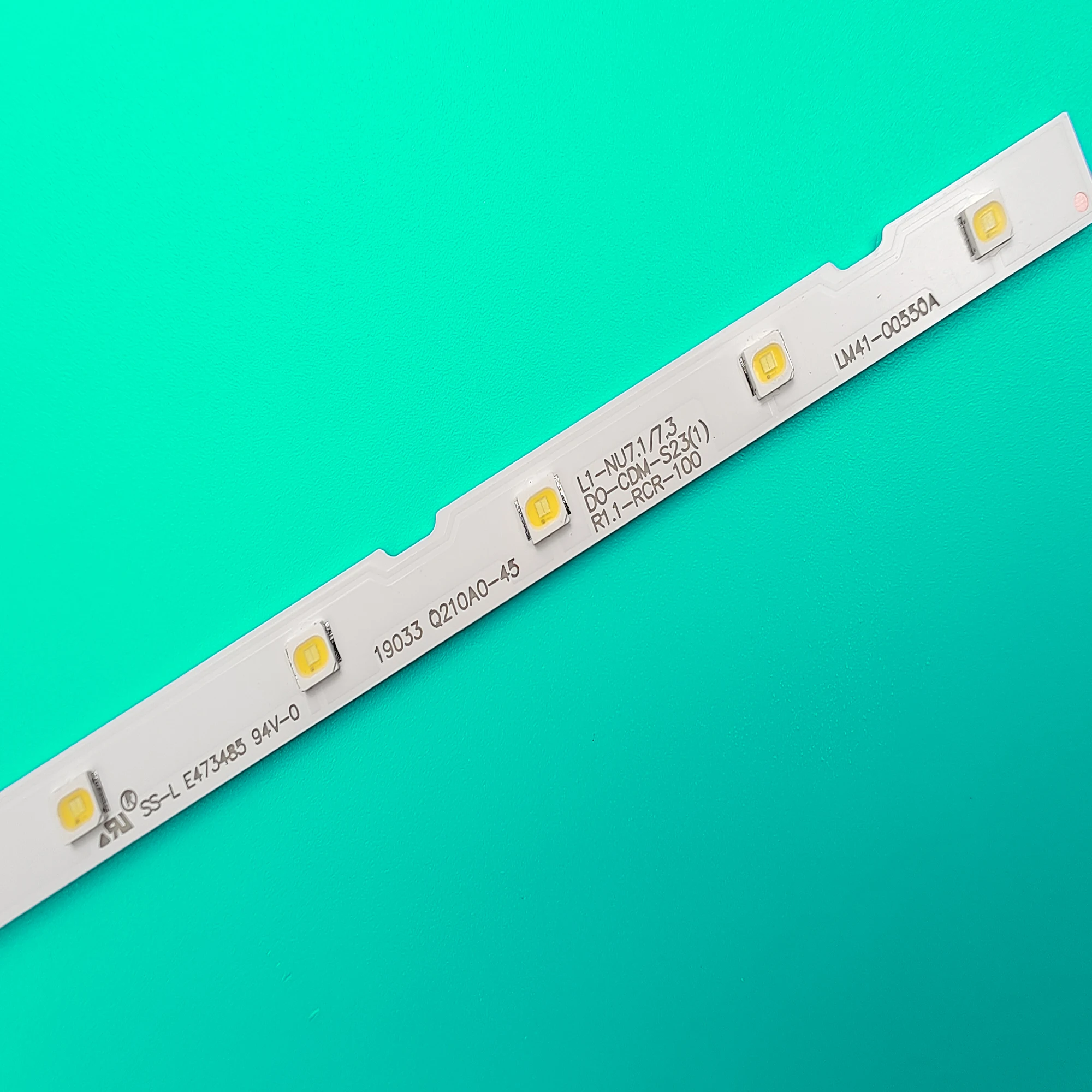 LED strip for UN40NU7100G UE40NU7120 UE40NU7100 UN40NU7100 40NU7100 LM41-00550A 00549A BN61-15481X BN96-45955A UE40NU7125