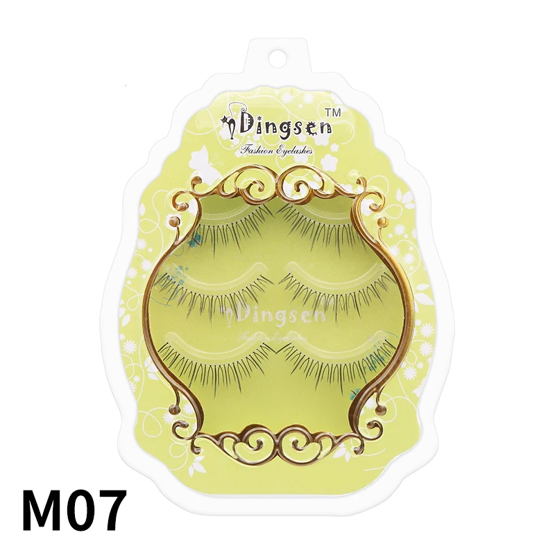 DINGSEN 5 Paar Neue Manga-Wimpern Kosmetik Individuelle Natürliche Wimpern Cosplay Wimpernbüschel Make-up Koreanische Künstliche Wimpern – Detail 22
