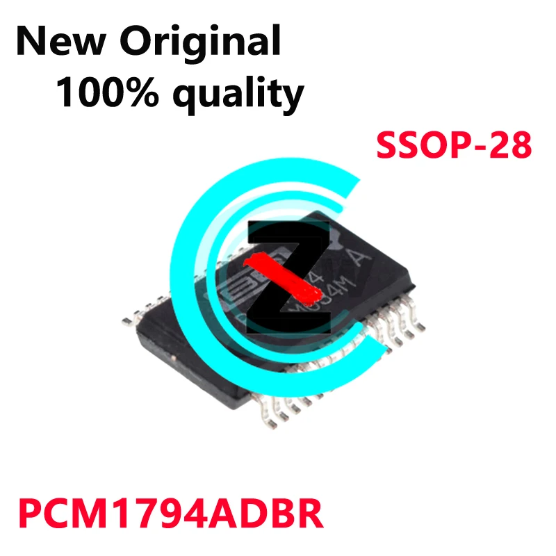 2-5/PCS New Original PCM1794 PCM1794ADB PCM1794ADBR SSOP28 Audio decoding chip In Stock