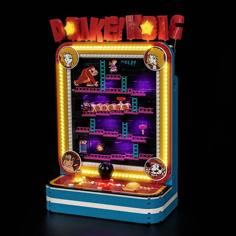 Brick Bling LED Lighting 72051 Suitable for Donkey Kong ™  Arcade Lighting Components