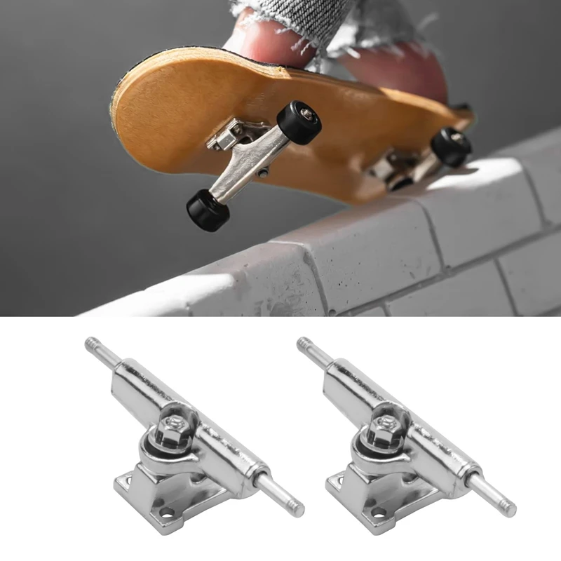 40 Pcs 29Mm Fingerboard Trucks Finger Skateboard Deck With Nuts With Spanner Screwdriver For Finger Skateboards