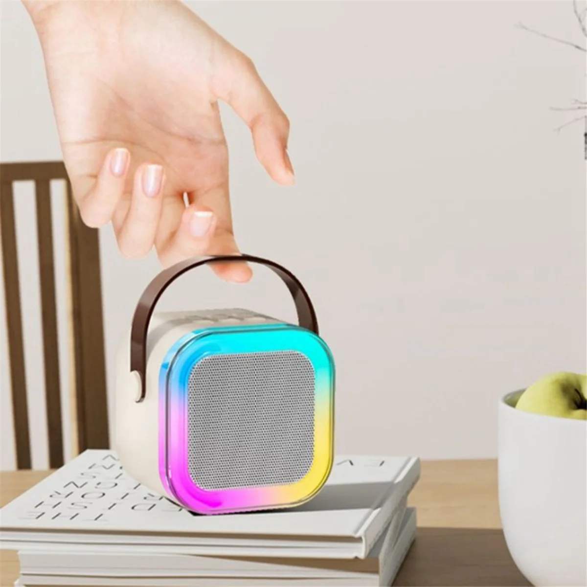 ميكروفون لاسلكي K12 الكل في واحد ، صوت بلوتوث ، الغناء المنزلي العالمي ، KTV الأسرة ، C