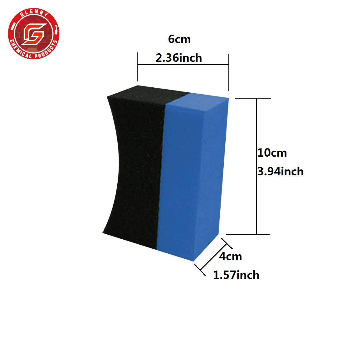 5/10Pcs Car Wheel Tire Cleaning Sponge Brush Set Water Absorbent Sponge Pad Auto Wax Polishing Tyre Washing Tools