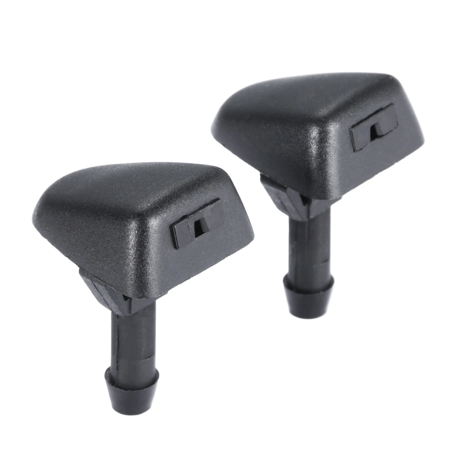 2 Pcs ABS Plastic Front Windshield Wiper Washer Jet Nozzle For Volvo C30 V40 S40 V50 C70 S70 S80 XC70 XC90 30655605 7845009