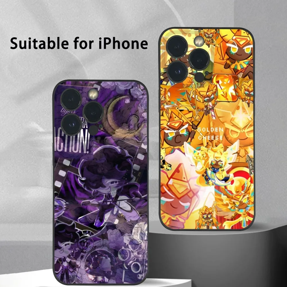 

Game C-Cookie R-Run Kingdom Phone Case For IPhone 16 15 14 13 12 11 Pro Max Plus Mini Frosted Soft Shell Funda