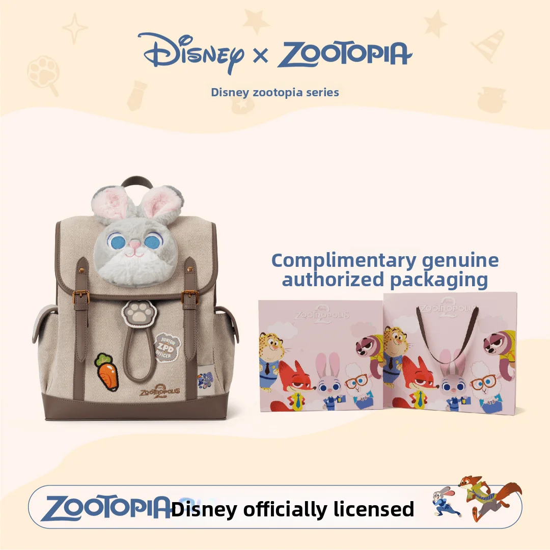 

Disney Zootopia Judith Nick Retro Backpack Student Backpack Cute Backpack Women'S Bag Ita Bag Tote Bags Luxury Bags Designers