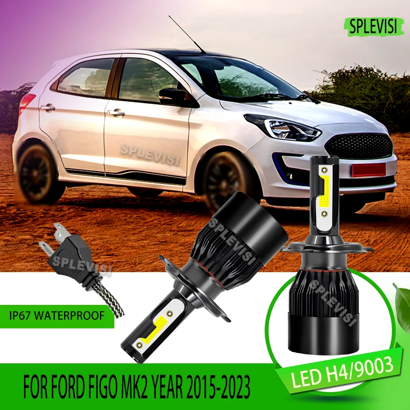 

Автомобильный светильник с улучшенной видимостью, светодиодная лампа для фар H4 для Ford Figo MK2 года 2015, 2016, 2017, 2018, 2019, 2020, 2021 2022 2023