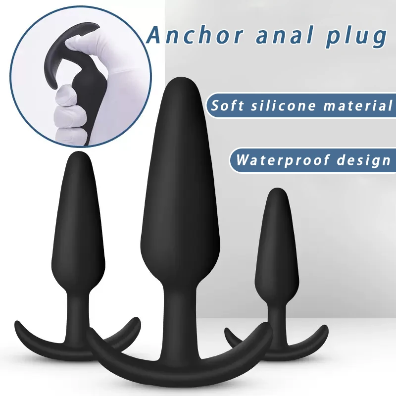 Silicone Anal Plug Ship Anchor Dildo Butt Plug Prostate Massager Adult Games Sex Toys for Men Women Intimate Goods Adult Product