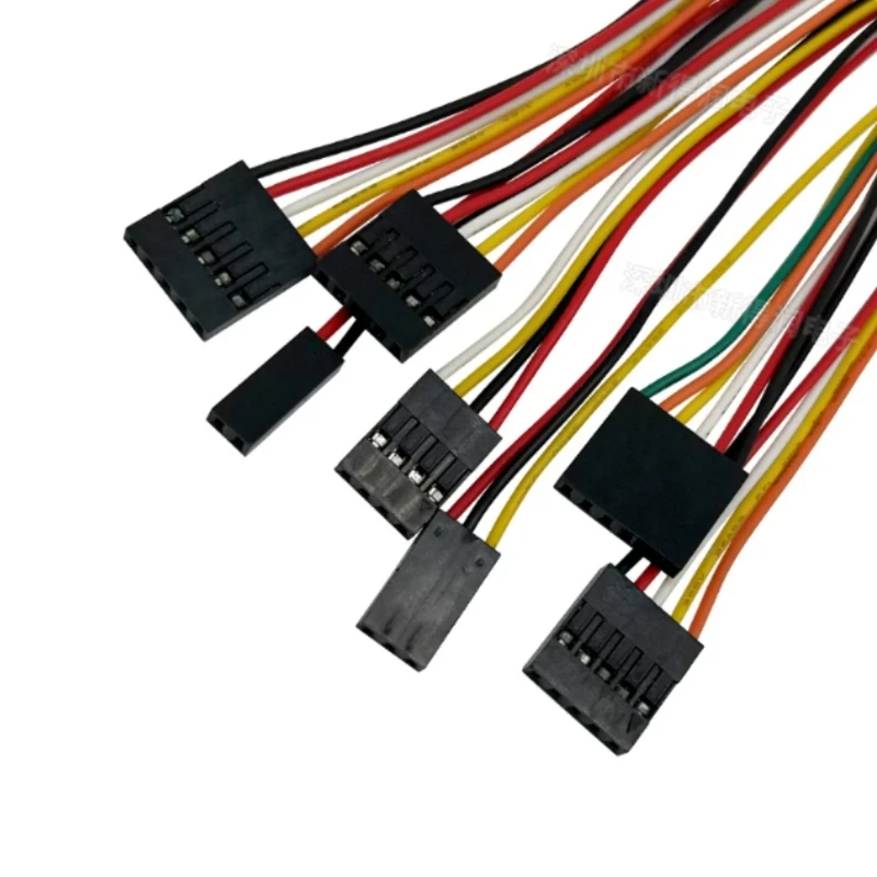 5PCS 2.54MM Dupont Line 2.54 Wire Female To Female 1P-12Pin Dupont Cable Connector Jumper Cable Wire For PCB 10CM 20CM 30CM