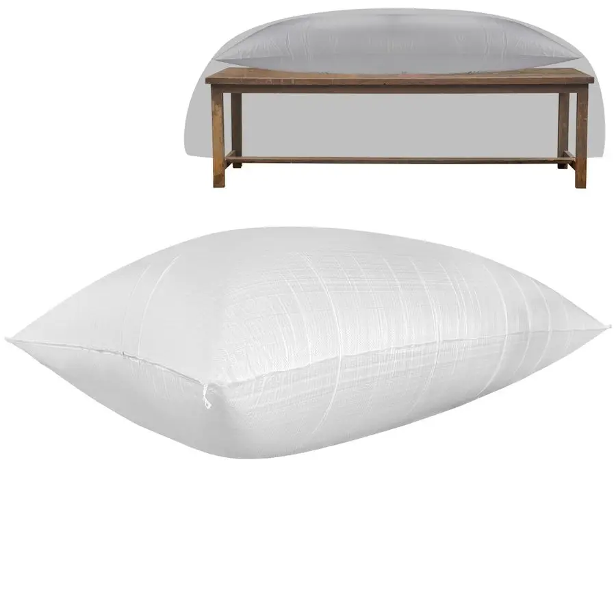 

Надувная подушка-поддержка для уличной мебели 87 x 37 дюймов, прямоугольная, из полипропилена, для защиты садовых столов и мебели