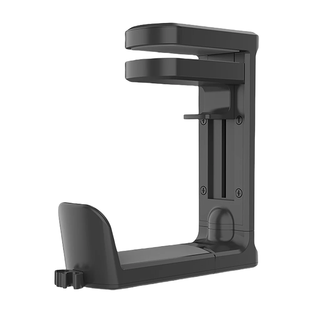 Headphone Stand Holder Drilling Free Non Slip Headphone Hanger 360 Rotating Gaming Headset Desk Hanger Hook Adjustable
